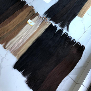 ผมแท้รัสเซียคุณภาพสูง อายุ 1-3 ปี แบบเย็บสองชั้นด้วยเครื่องจักร ไม่ผ่านการแปรรูป ย้อมสีและฟอกสีได้ - Product Image 2