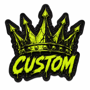 Parche de PVC Personalizado con Nombre y Revestimiento de Velcro |   Parche de Goma Personalizado |   Etiqueta de PVC Suave 3D para Sombreros y Mochilas - Product Image 6