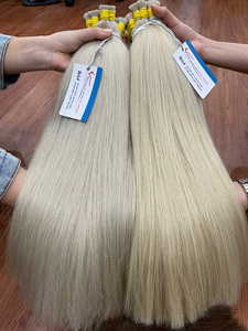 Extensions de cheveux humains 100% vietnamiens, haute qualité, cheveux en vrac, 30 pouces, cheveux naturels non traités, lisses - Product Image 3