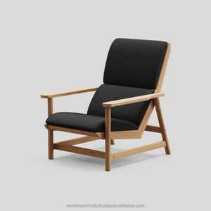 Muebles de sofá para sala de estar, 80x92x99, hechos de madera de calidad con espuma suave y tela suave, diseño moderno - Product Image 2