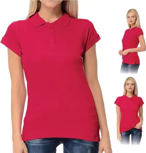 Mode Polo T-shirts pour l'équitation Performance équestre Golf Polo T-shirt en gros de haute qualité femmes filles décontracté