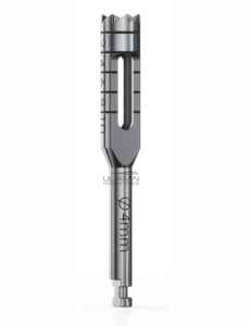 Herramientas de cirugía de implantes dentales de alta calidad UL AMIN, taladros de trépano manuales de 4mm con marcas de profundidad de acero inoxidable - Product Image 1