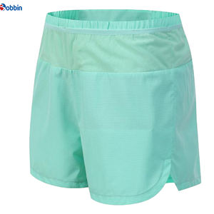 Shorts de course personnalisés pour hommes en nylon et élasthanne respirants avec doublure intérieure et plusieurs poches à la taille - Product Image 1