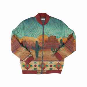 เสื้อแจ็กเก็ตบอมเบอร์สำหรับผู้ชายเสื้อแจ็กเก็ตผ้าซาตินพิมพ์ซับลิเมชันงานออกแบบได้ตาม2025 - Product Image 5