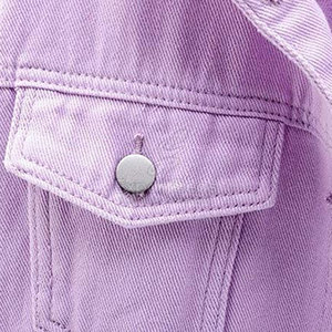 Chaqueta vaquera para mujer, precio al por mayor, nueva, diseño ligero, chaqueta vaquera para mujer - Product Image 6