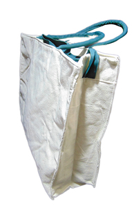 Bolsa de mano de lona de algodón personalizada duradera y elegante con asa larga para conferencias, ferias, eventos, bolsa de mano promocional - Product Image 2