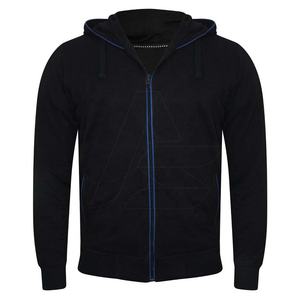 Custom Own logo <b>Men</b> High Quality Fleece Pullover <b>Men</b> <b>Zipper</b> <b>Hoodie</b> Solid Color Premium Quality <b>Hoodie</b> - Product Image 1
