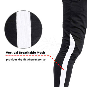 Pantalon de travail décontracté à quantité minimale de commande basse pour hommes, en coton avec poche latérale zippée, taille haute, pantalon droit d'extérieur pour hommes - Product Image 3