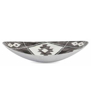 Bol à fruits en métal avec finition en émail, Design créatif, forme ronde, vaisselle, ustensiles, bol de service alimentaire pour salade - Product Image 4