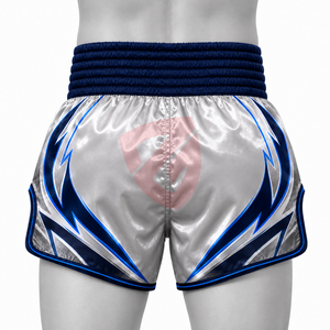 กางเกงมวยไทย Zee Good International Mixed Martial Arts แบบยูนิเซ็กส์ ทรงปกติ พิมพ์ลายแบบ Sublimation ผ้าโพลีเอสเตอร์ยืดได้ สำหรับผู้ใหญ่ - Product Image 4