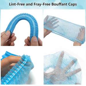 Gorros Quirúrgicos Desechables Negros con Clip <span class=keywords><strong>para</strong></span> Blanqueamiento Dental - Product Image 4