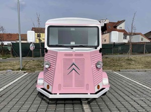 Camión de comida rápida Barra móvil Remolque Carro de helados Camión de remolque de comida de café - Product Image 6