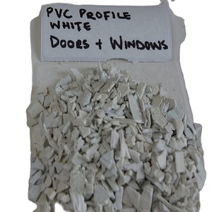 Profil de fenêtre en uPVC post-industriel ferraille réaffûtée Profil de porte en PVC blanc ferraille réaffûtée en PVC blanc - Product Image 1