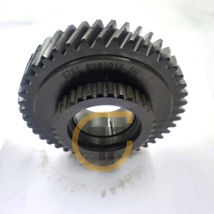 Engrenage hélicoïdal en acier trempé haute résistance R281916 pour tracteurs JD 5E-5210 5310 5050E 5055E 5060E 5065E 5075E - Product Image 4