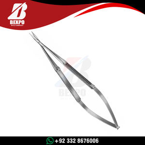 Tijeras Westcott para Sutura, 11.5cm, Puntas Curvas Afiladas, Acero Inoxidable, Reutilizables, Instrumentos Microquirúrgicos Oftálmicos, Venta al Por Mayor - Product Image 6