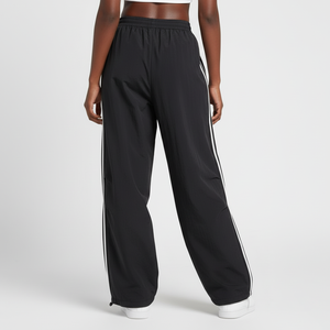 Pantalon de jogging unisexe en polaire pour l'hiver, taille haute élastique, coupe droite classique, pour sports de plein air, course à pied, avec bandes latérales et lacets - Product Image 2