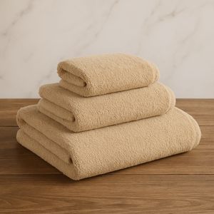 Serviette de bain en coton biologique 100% naturel certifiée GOTS Douce et moelleuse Absorbante Séchage rapide Écologique Serviette de qualité spa de luxe - Product Image 1