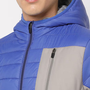 Veste bulle en duvet personnalisée pour hommes Veste bulle en duvet en polyester et nylon de haute qualité pour hommes - Product Image 3