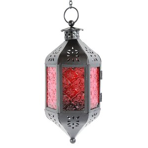 Lanterne de bougeoir gravée en métal de haute qualité pour mariage et décoration de la maison à un prix attractif - Product Image 3