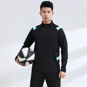 Football Sports Warm Up Survêtement Match Formation Vestes avec Capuche et Pantalon Ensemble Uniforme Joueurs Après l'uniforme - Product Image 6