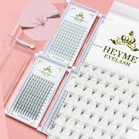 Extensions de cils préfabriquées faites à la main, éventails 3D professionnels à base pointue, volume super doux et ultra léger, 12 rangées