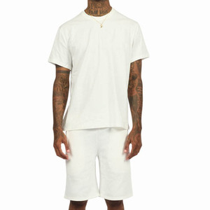 Conjunto de Camiseta y Pantalones Cortos para Hombre, Estilo Informal de Verano, Dos Piezas, Ropa Deportiva para Gimnasio, Entrenamiento, Fitness, Running, Uso Diario - Product Image 5