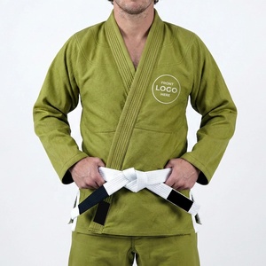 Kimono Profesional Unisex para Jiu Jitsu Brasileño (BJJ) 440GSM de Algodón con Tejido Perla para Luchadores # 60 Artículos de Artes Marciales Duraderos y Transpirables - Product Image 5