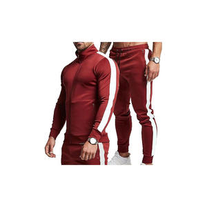 TEZO Chándales Activos Informales para Hombre con Cremallera Completa, Trajes Deportivos para Correr, Conjuntos Atléticos de 2 Piezas con Cremallera - Product Image 3