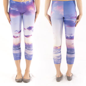 Leggings ajustés par sublimation de haute qualité, Leggings par sublimation sur mesure - Product Image 1