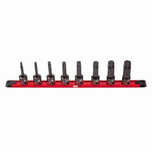 USAG 8-Piece <b>Impact</b> <b>Socket</b> Bit Set with X-Grip Hex Profile for Efficient Hex <b>Socket</b> Screwing - Product Image 1