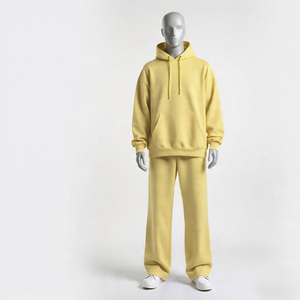 ชุดวอร์มสำหรับผู้ชายชุดจ๊อกกิ้ง2ชิ้นชุดวอร์มโอเวอร์ไซส์ชุดออกกำลังกายสำหรับผู้ชายขายส่ง - Product Image 2