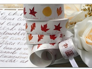 Vintage Floral Usa usado franqueo correo <span class=keywords><strong>sello</strong></span> pegatinas Postal para siempre sellos postales recompensa pegatina regalo recuerdo coleccionar - Product Image 3