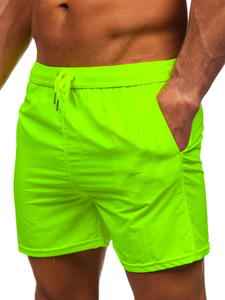 Maillot de bain taille haute en nylon à séchage rapide pour hommes Taille personnalisée Couleur Caractéristique écologique Logo personnalisable-OEM disponible - Product Image 3
