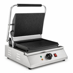 เตาปิ้งย่างไฟฟ้าแบบพาณิชย์ 220V หัวเดียว สำหรับร้านอาหาร คาเฟ่ ร้านเคบับ ร้านแซนวิช - Product Image 1