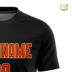 Camiseta de fútbol personalizada, ropa deportiva transpirable de alta calidad, camiseta de fútbol con 100% poliéster - Product Image 5