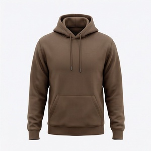 Ropa Nueva Colección Invierno Sudadera con Capucha Oversize para Hombre, Estilo Urbano, Color Liso, con Logo Personalizado y Cuello con Capucha, Sudadera de Color Personalizable - Product Image 1
