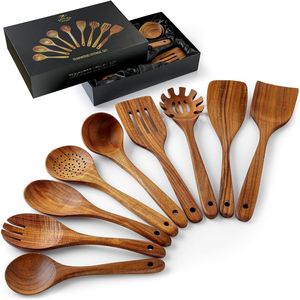 Professional Wooden Cooking Utensils Set | Premium Finish | OEM Wholesale - Product Image 2