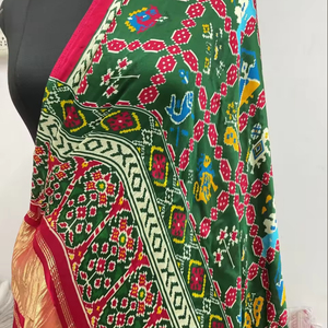 New Gajji <b>Silk</b> Modal <b>Shawl</b> Heavy Work Bandhani Dupatta with Beautiful Digital Printing Summer Wholesale Price - Product Image 1