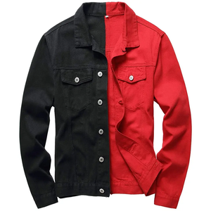 100% Cotton Denim <b>Jackets</b> <b>Men</b> Casual Solid Color Pocket <b>Thin</b> <b>Jacket</b> For <b>Men</b> Style High Quality <b>Men</b> Clothing Denim <b>Jacket</b> - Product Image 1