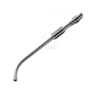 Cánula de Succión Reutilizable de Acero Inoxidable Médico con Punta Fina para Uso Quirúrgico, Equipo Quirúrgico Manual de Alta Calidad - Product Image 5