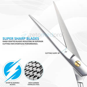 Tijeras de Peluquería de 6.5 Pulgadas que Ofrecen Cortes Suaves y Control de Estilo, Tijeras de Peluquería de Grado Profesional para Cortar el Cabello - Product Image 2