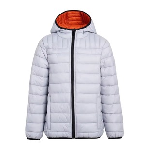 Veste d'hiver en duvet pour hommes de haute qualité manteau à bulles à capuche pour tissu de toile par temps froid - Product Image 1