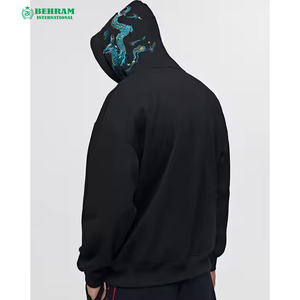 เสื้อฮู้ดผู้ชายสีล้วนมีฮู้ดใส่ได้ทั้งชายและหญิง - Product Image 4