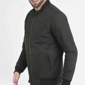 Último diseño 100% poliéster hecho hombres chaqueta de bombardero impermeable al por mayor chaqueta de bombardero para hombres - Product Image 3