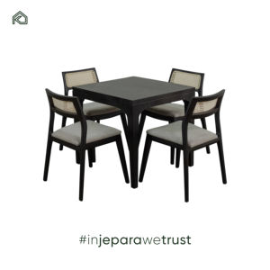 Modern Asoka Stacking <b>Dining</b> <b>Chair</b> Teak Wood Frame Natural <b>Rattan</b> Eco-Friendly PP Material for Apartment Home Outdoor Hotel Use - Product Image 5