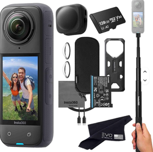 NUEVA GRAN OFERTA DE VENTA Cámaras de Acción 360 X3, Video 5.7K, Resistentes al Agua 10M, Estabilización FlowState, Cámaras Deportivas Insta360 ONE X3 - Product Image 4