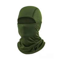 Masque de neige intégral personnalisé en gros, nouveau design, 100 % polyester, respirant, imperméable, coupe-vent, ajustable, unisexe, cagoule