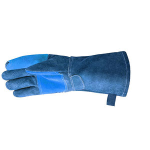 Meilleur matériau Gants de soudage avec logo personnalisé Vente à chaud Services ODM Gants de soudage de protection des mains et des bras fabriqués en usine - Product Image 5
