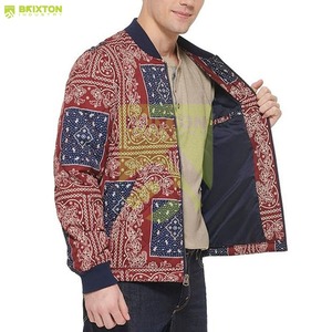 Chaqueta Bomber para Hombre Fabricada en Fábrica 2025, Chaqueta Bomber con Estampado de Color Único, Ropa de Exterior, Último Precio, Chaqueta Bomber de Invierno para Hombre - Product Image 4