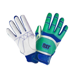 Guantes de Bateo de Béisbol Profesionales de Cuero para Mano Izquierda, Cierre de Botón, Diseño de Color Personalizado, Transpirables, que Absorben la Humedad, para Entrenamiento - Product Image 6